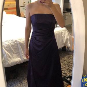 Brand new long purple formal gown